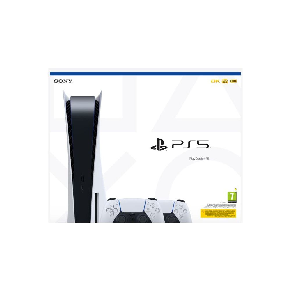 SONY PlayStation®5 (Disk) Bundle mit zweitem DualSense™ Wireless-Controller 